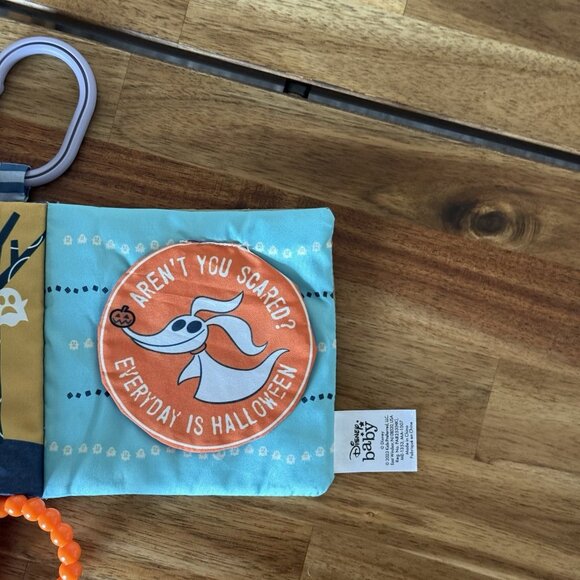 Disney Baby My First Scare The Nightmare Before Christmas Infant Soft Book Toy - Picture 7 of 13